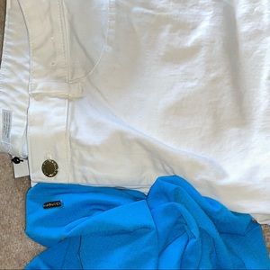 White Calvin Klein jeans